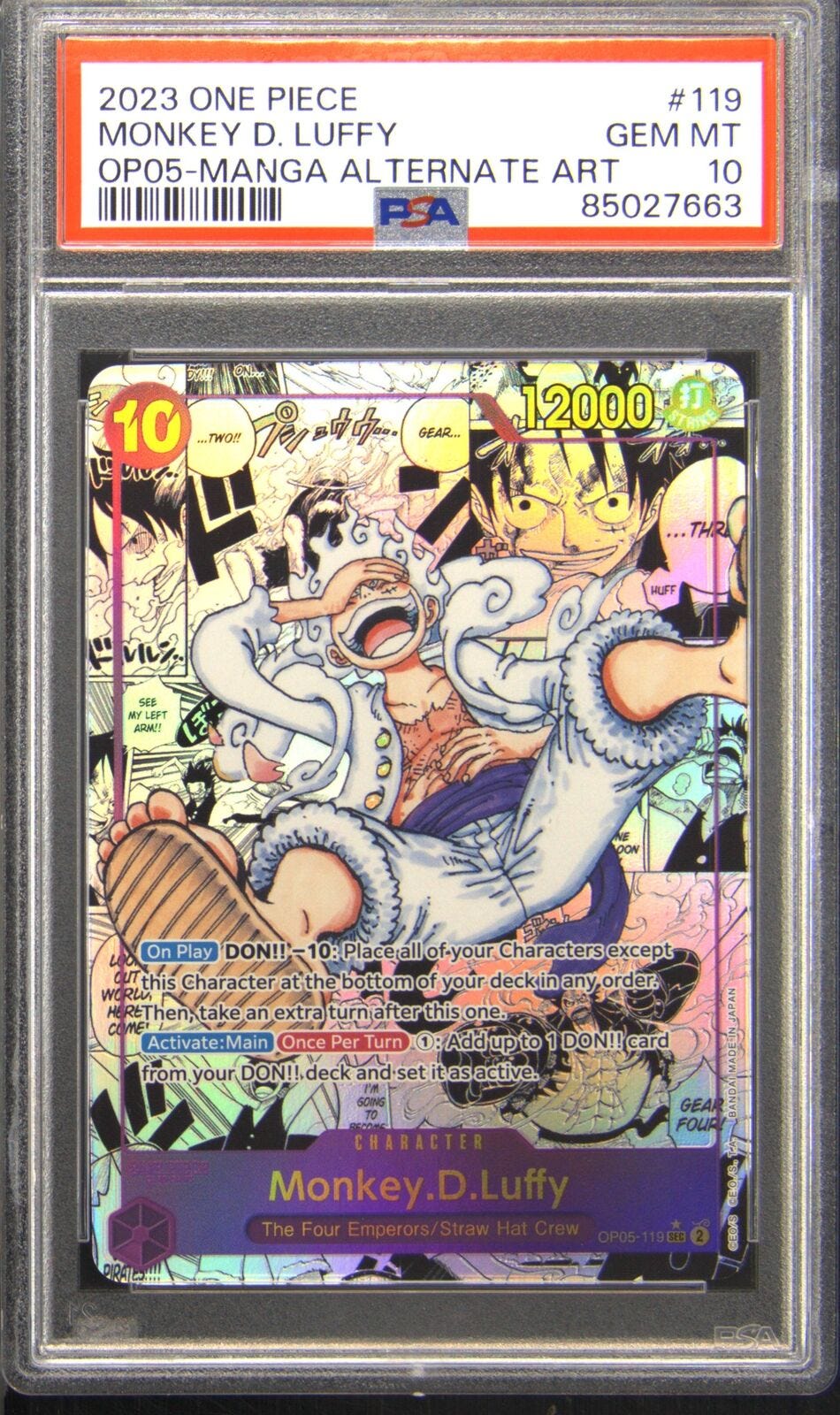 One Piece Graded Cards