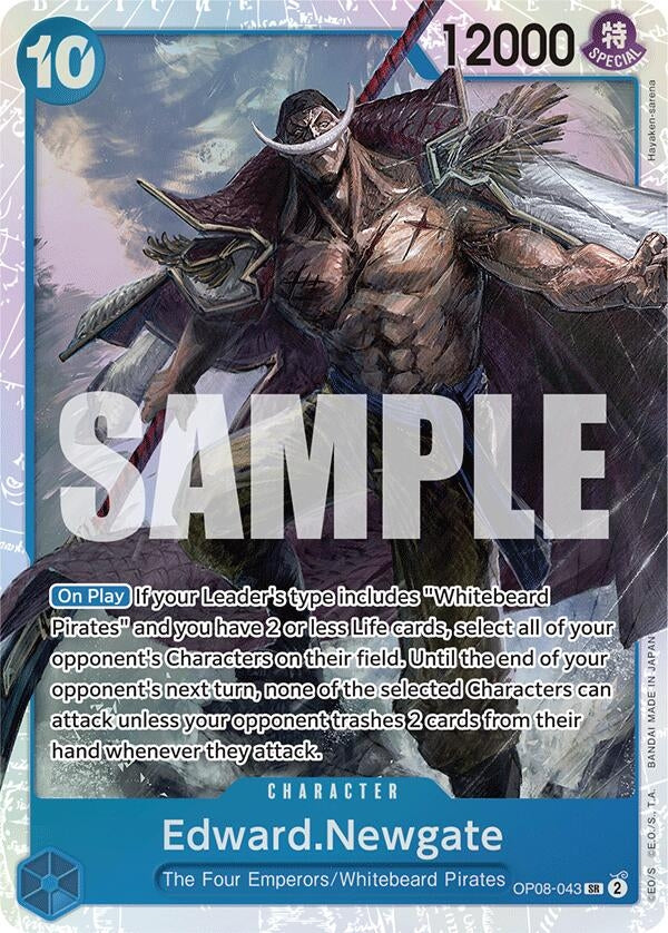 Edward.Newgate (OP08-043) (Two Legends) (Foil)