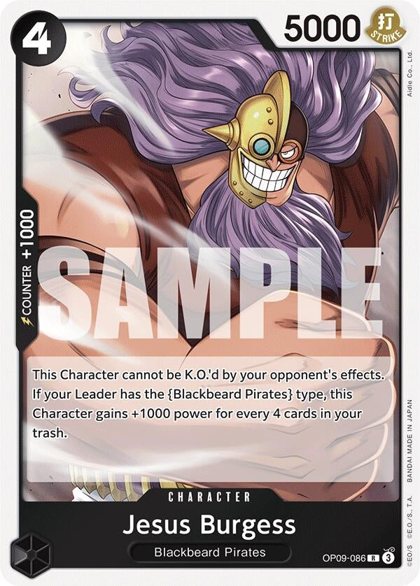 Jesus Burgess (OP09-086) (Emperors in the New World) (Foil)