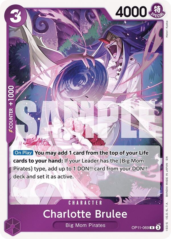 Charlotte Brulee (OP11-069) (A Fist of Divine Speed) (Foil)