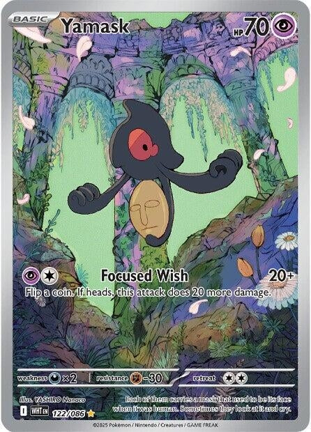 Yamask (122/086) (SV: White Flare) (Holofoil)