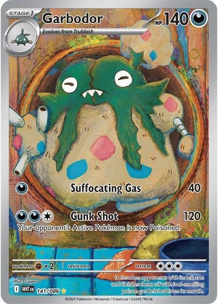 Garbodor (141/086) (SV: White Flare) (Holofoil)