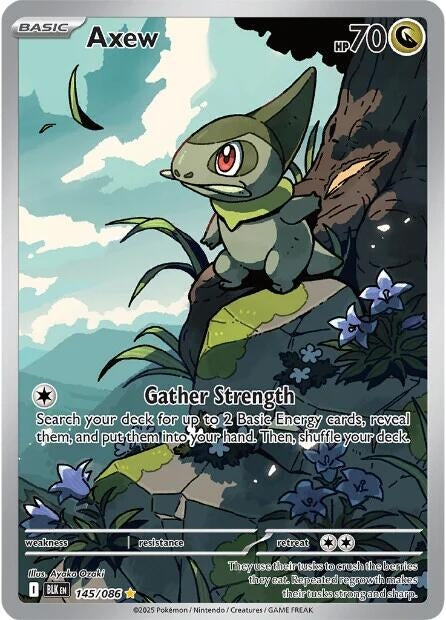 Axew (145/086) (SV: Black Bolt) (Holofoil)