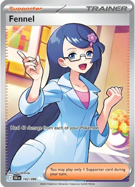 Fennel (162/086) (SV: Black Bolt) (Holofoil)