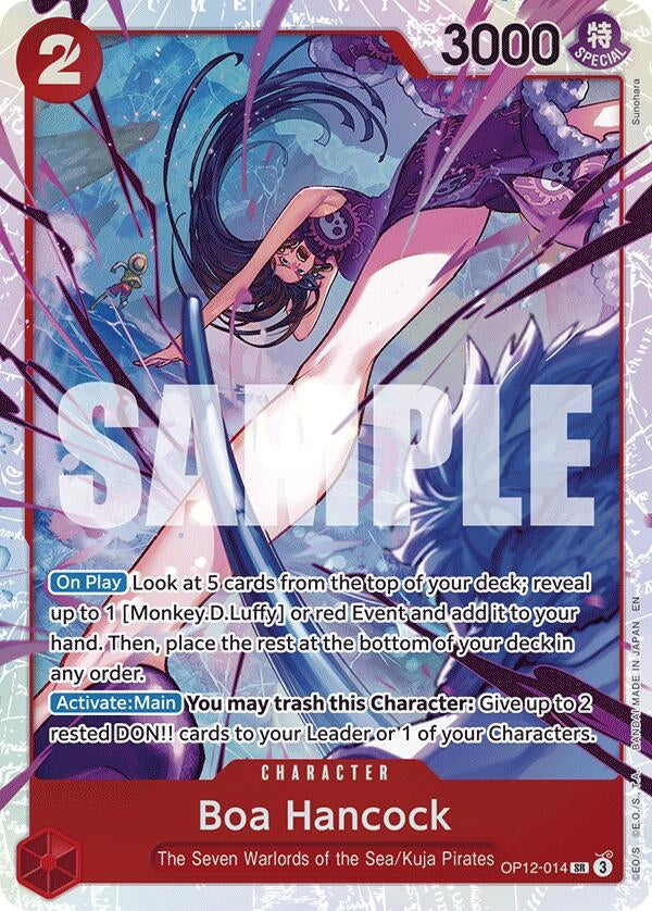 Boa Hancock (OP12-014) (Legacy of the Master) (Foil)