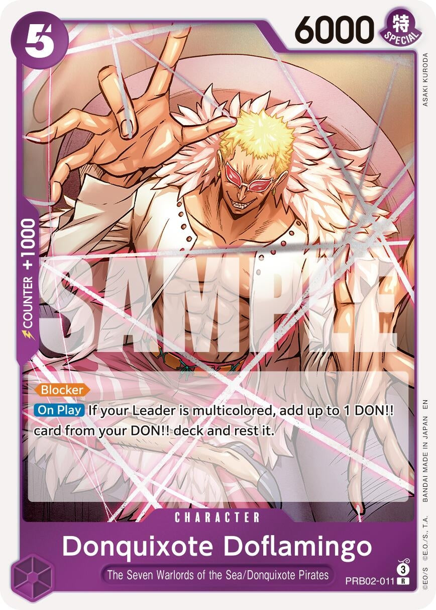 Donquixote Doflamingo (PRB02-011) (Premium Booster -The Best- Vol. 2) (Foil)