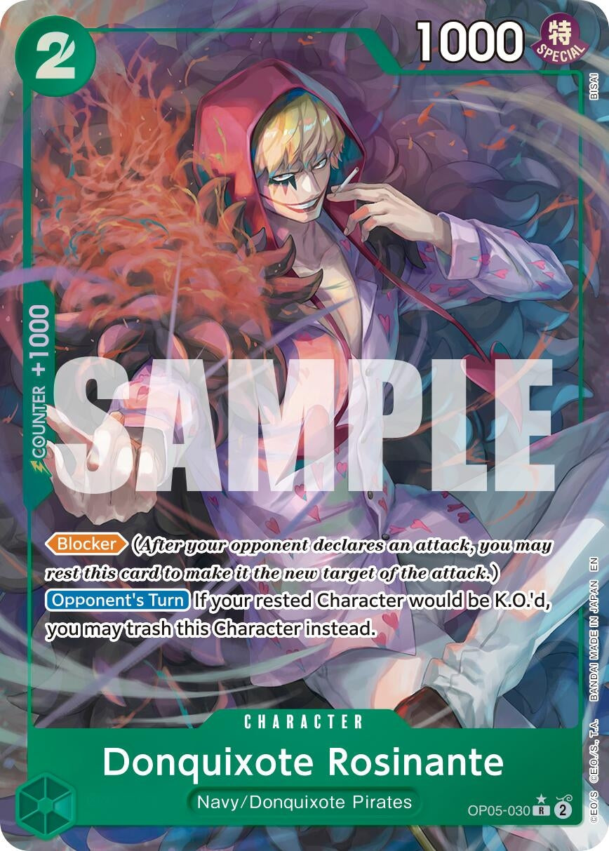 Donquixote Rosinante (Alternate Art) (OP05-030) (Premium Booster -The Best- Vol. 2) (Foil)