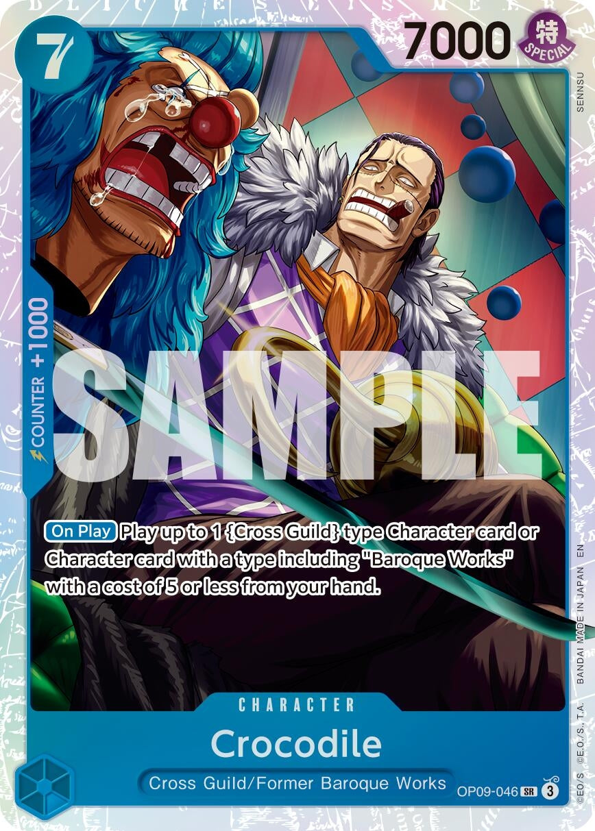 Crocodile - OP09-046 (OP09-046) (Premium Booster -The Best- Vol. 2) (Foil)