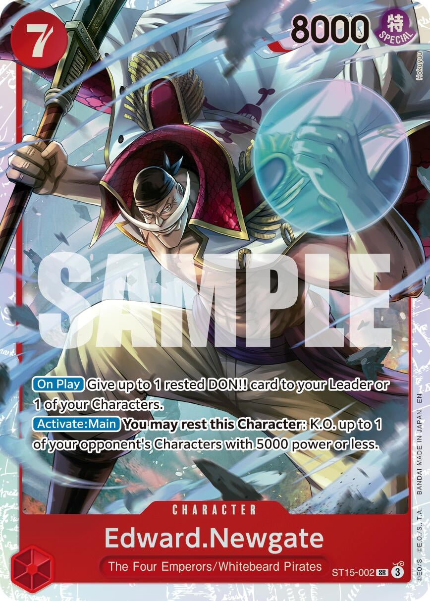 Edward.Newgate - ST15-002 (Reprint) (ST15-002) (Premium Booster -The Best- Vol. 2) (Foil)