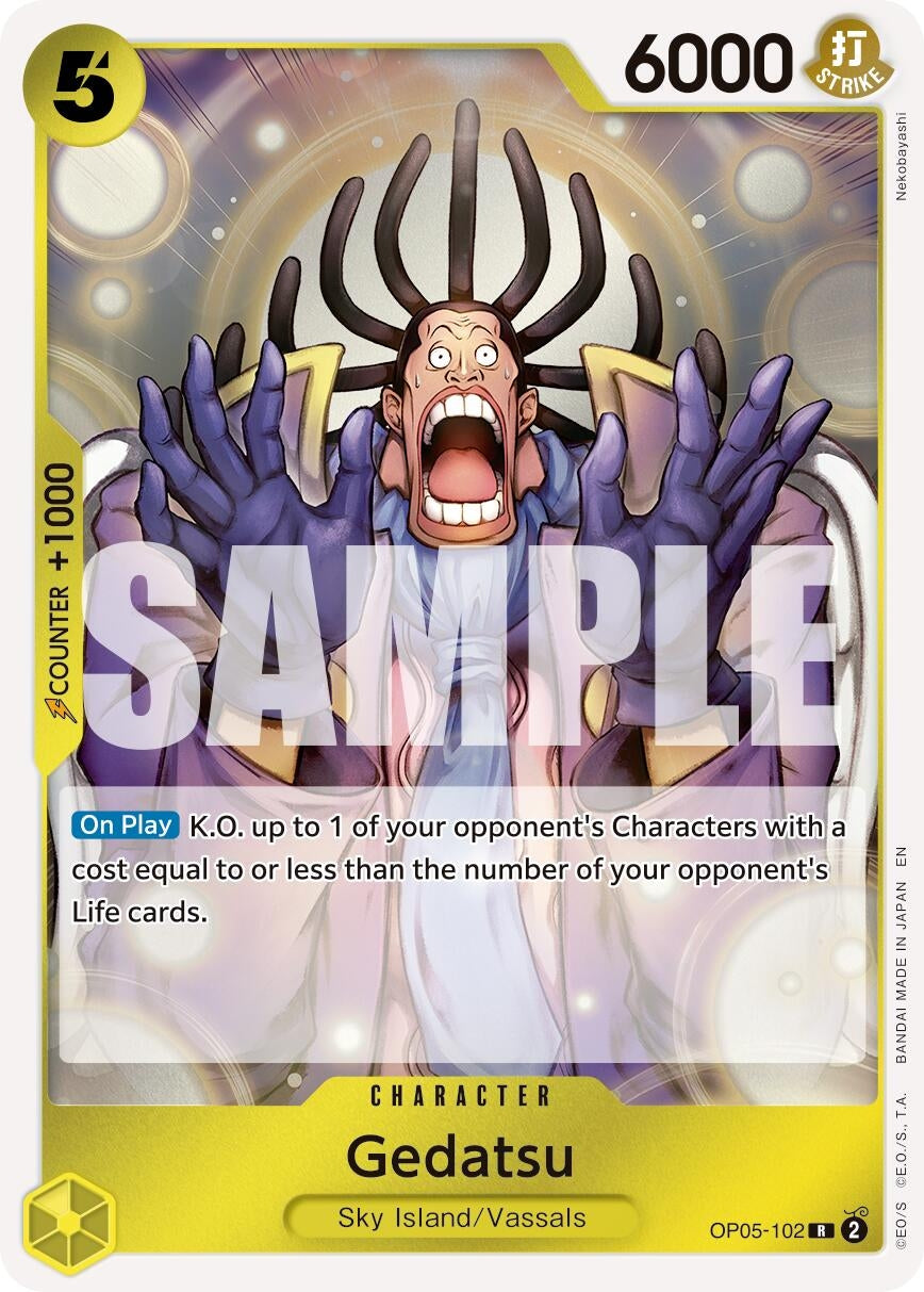 Gedatsu (Reprint) (OP05-102) (Premium Booster -The Best- Vol. 2) (Foil)