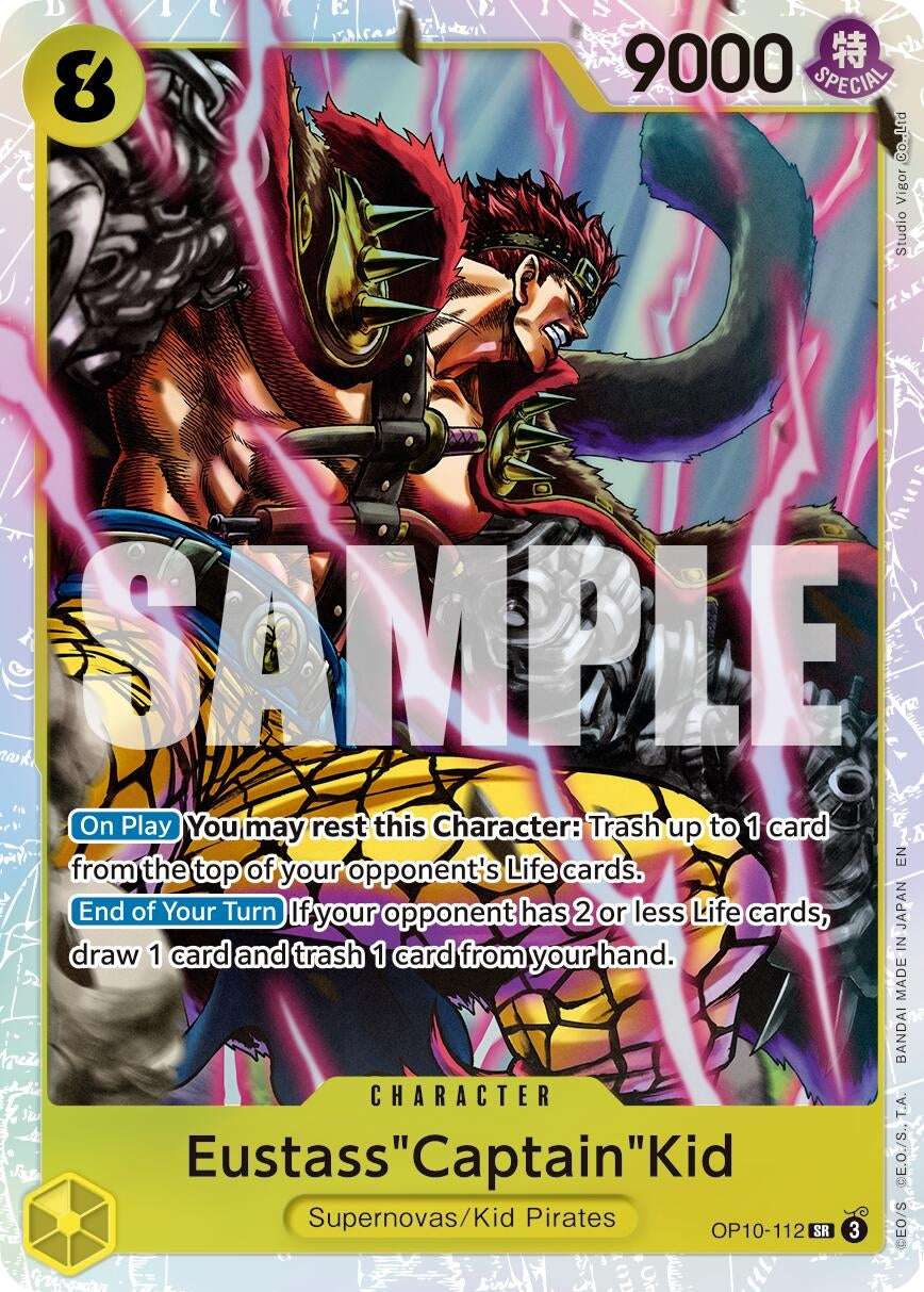 Eustass"Captain"Kid (Reprint) (OP10-112) (Premium Booster -The Best- Vol. 2) (Foil)