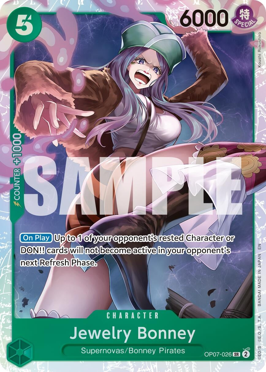 Jewelry Bonney - OP07-026 (OP07-026) (Premium Booster -The Best- Vol. 2) (Foil)