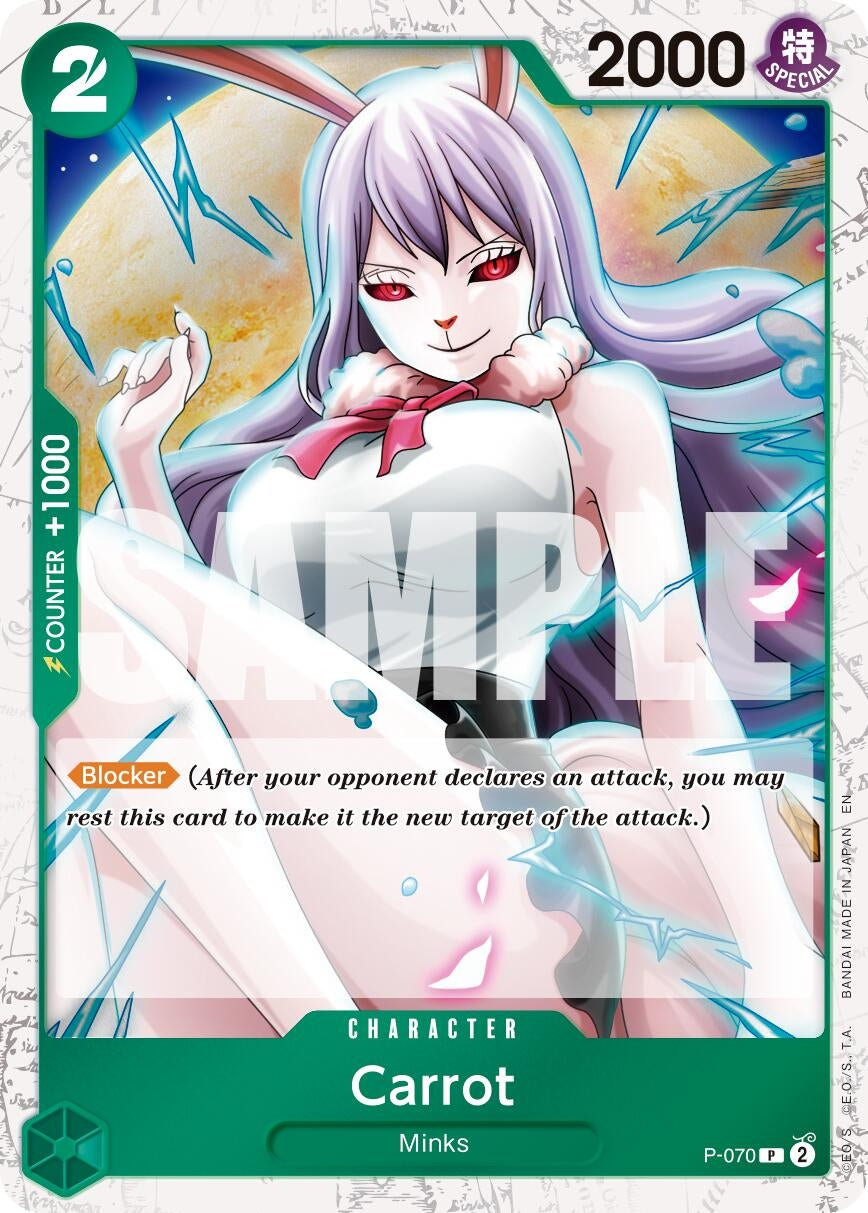 Carrot - P-070 (Pirate Foil) (P-070) (Premium Booster -The Best- Vol. 2) (Foil)