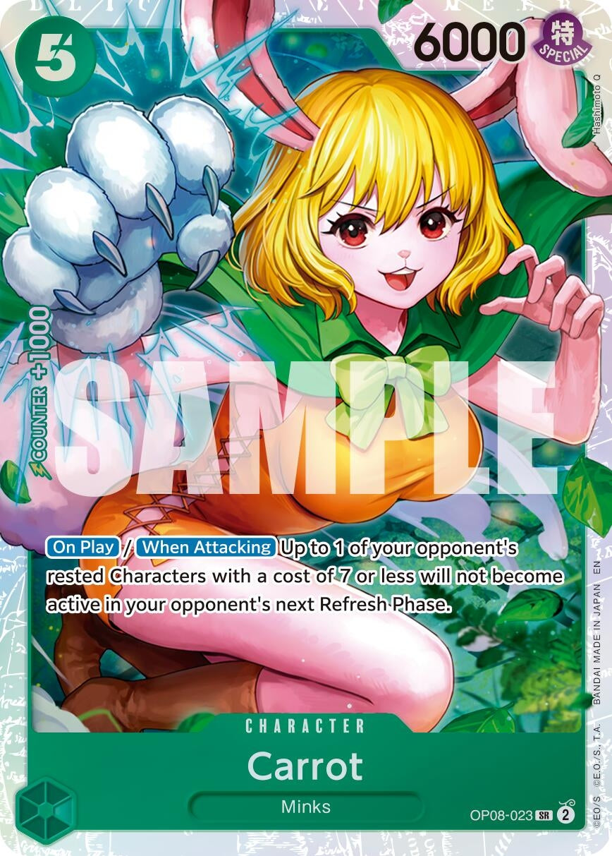 Carrot (Reprint) (OP08-023) (Premium Booster -The Best- Vol. 2) (Foil)