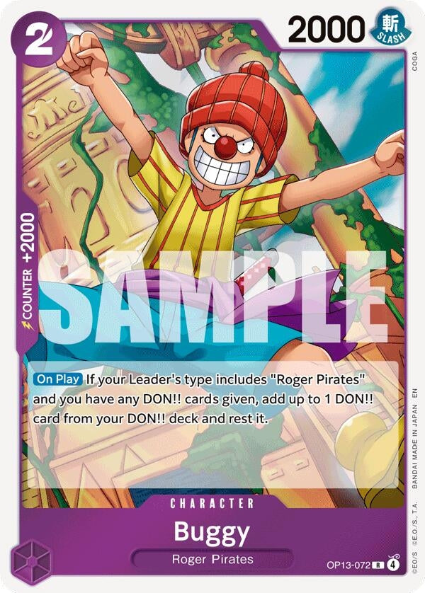 Buggy (OP13-072) (Carrying On His Will) (Foil)