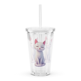 Double Wall Clear Plastic Tumbler