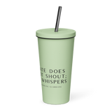 Insulated Tumbler with Straw