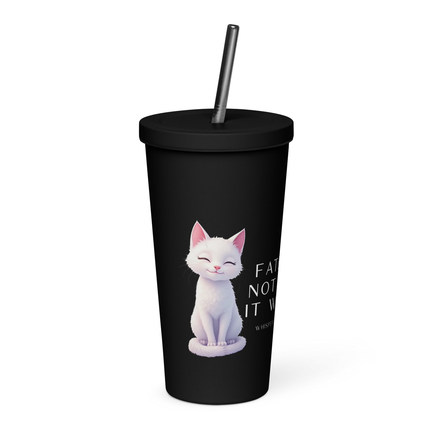 Insulated Tumbler with Straw