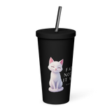 Insulated Tumbler with Straw