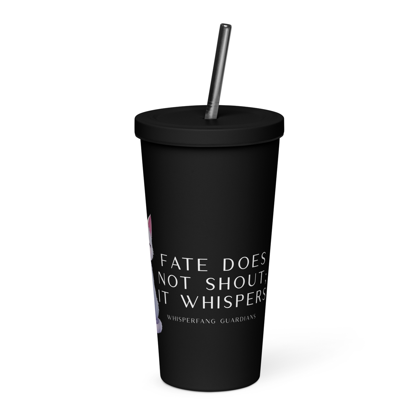 Insulated Tumbler with Straw