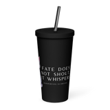 Insulated Tumbler with Straw