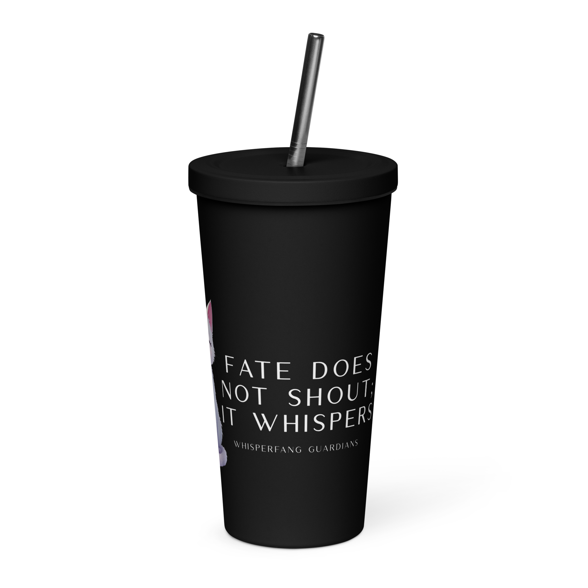 Insulated Tumbler with Straw