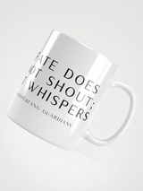 Mug with a cute cat illustration on a white background