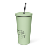 Insulated Tumbler with Straw