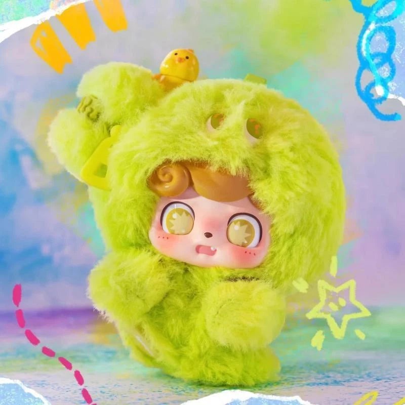 Q.Kid Emotional Hairy Monsters Series Plush Blind Box